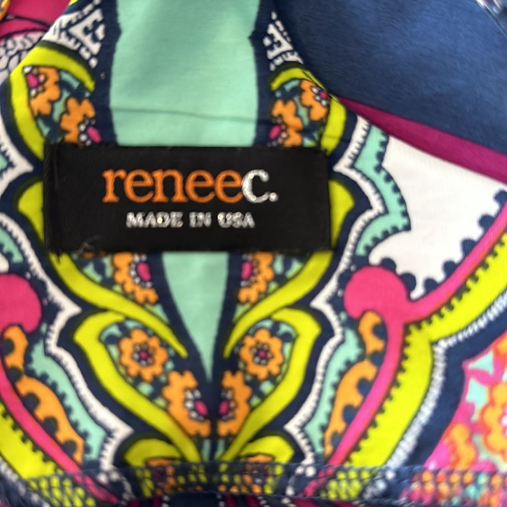Renee C. Multicolor Patterned Tank Top - Picture 3 of 4